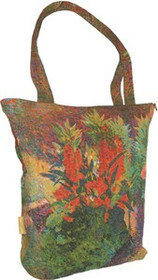 Torba na ramię shopper Wiosenne kwiaty w ogrodzie Curt Herrmann