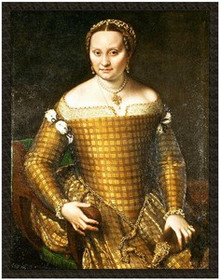 Naszywka Portret Bianki Ponzoni Sofonisba Anguissola