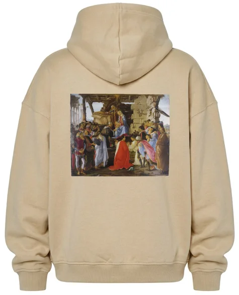 Bluza oversize Pokłon Trzech Króli Sandro Botticelli