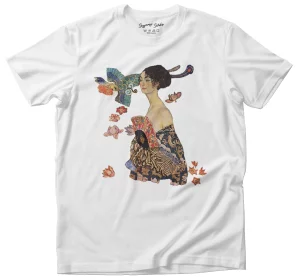 Koszulka Dama z wachlarzem Gustav Klimt