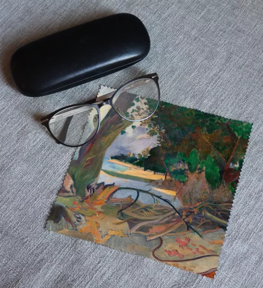 Ściereczka do okularów Te burao (Drzewo hibiskusa) Paul Gauguin