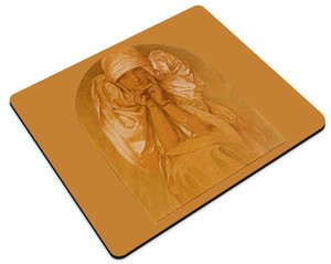 Podkładka Portret córki Artysty – Jarosławy Alfons Mucha 36x29cm