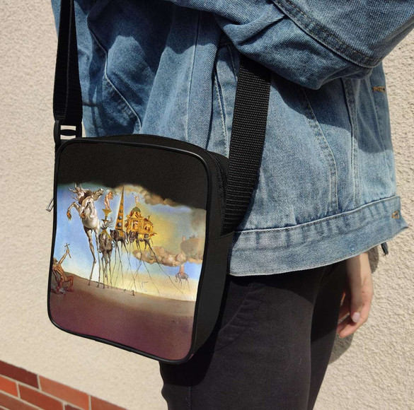 Torba Listonoszka Kuszenie św. Antoniego Salvador Dali