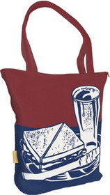Torba na ramię shopper Sandwich and soda Roy Lichtenstein