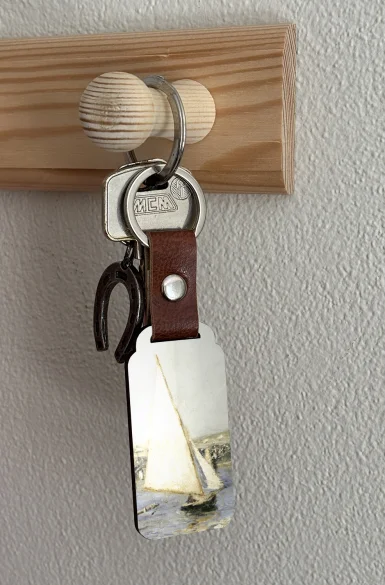 Brelok Żaglówki w Argenteuil Gustave Caillebotte