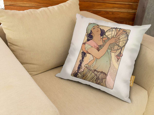 Poduszka Salome Alfons Mucha