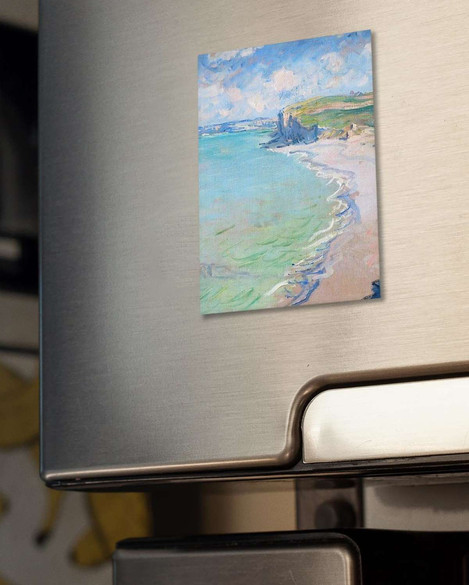 Magnes Plaża w Pourville Claude Monet