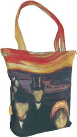 Torba na ramię shopper Anxiety (Lęk) Edvard Munch