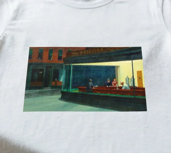 Bluzka damska Nocne marki Edward Hopper