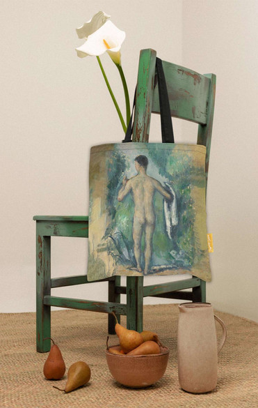 Torba na ramię Kąpiący się na stojąco, widziany z tyłu Paul Cezanne