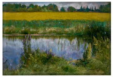 Magnes Pole łubinu Władysław Podkowiński