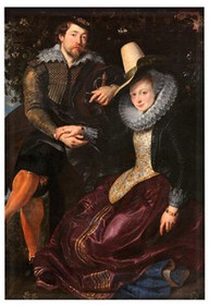 Magnes Autoportret z pierwszą żoną Izabelą Brant Peter Paul Rubens