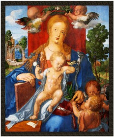 Naszywka Madonna i Dzieciątko z czyżykiem Albrecht Dürer