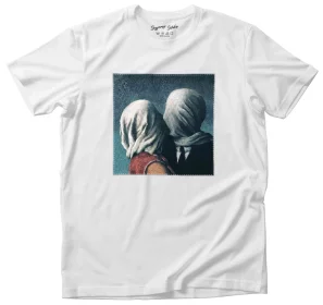 Koszulka z nadrukiem Kochankowie René Magritte