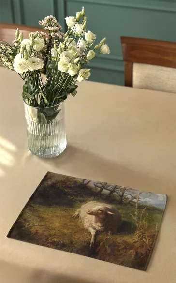 Podkładka na stół Odpoczywająca owca Rosa Bonheur