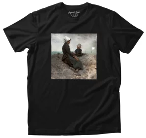 Koszulka z naszywką Nad morzem Anna Bilińska-Bohdanowiczowa