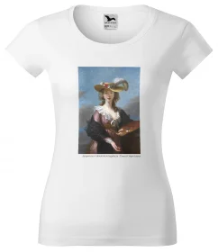 Bluzka damska Autoportret w słomkowym kapeluszu Élisabeth Vigée-Lebrun