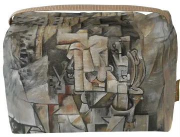 Kosmetyczka kuferek Mężczyzna ze skrzypcami Pablo Picasso