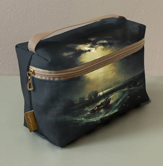 Kosmetyczka kuferek Rybacy na morzu William Turner