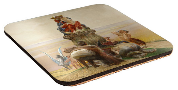 Podkładka pod kubek Adoracja Madonny Jacek Malczewski