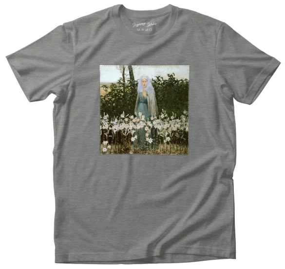 Koszulka z naszywką Zwiastowanie George Hitchcock