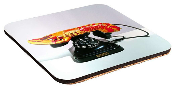 Podkładka pod kubek Telefon-homar Salvador Dali