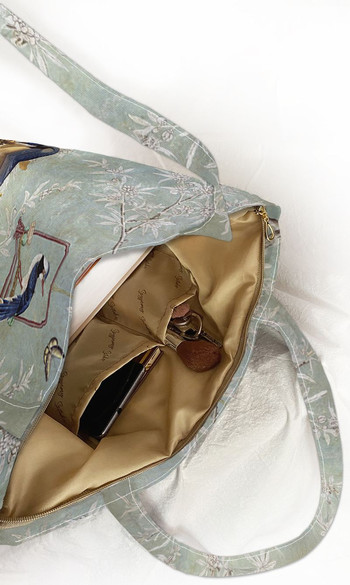 Torba na ramię shopper A pair of magpie jays James Audubon