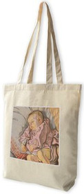 Torba z naszywką Śpiące dziecko na poduszce Stanisław Wyspiański