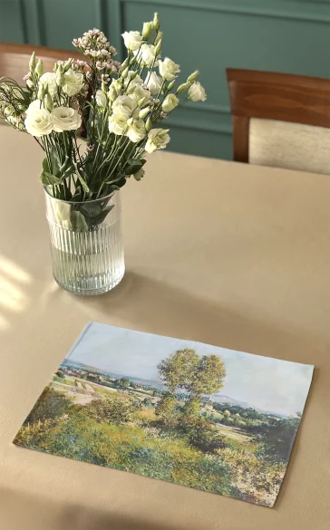 Podkładka na stół Krajobraz w Argenteuil Gustave Caillebotte