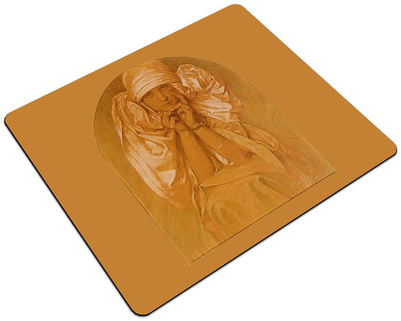 Podkładka Portret córki Artysty – Jarosławy Alfons Mucha 24x19cm