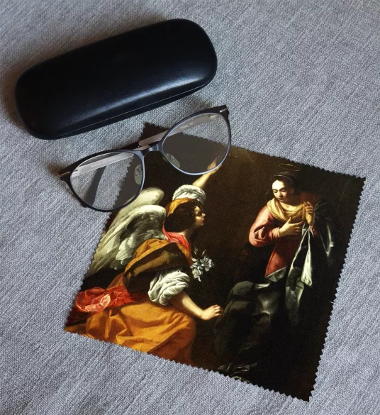 Ściereczka do okularów Zwiastowanie Artemisia Gentileschi