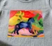 Koszulka z nadrukiem Mały niebieski koń Franz Marc