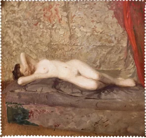 Ściereczka do okularów Akt kobiety leżącej Leon Wyczółkowski