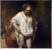 Ściereczka do okularów Hendrickje kąpiąca się w rzece Rembrandt