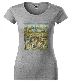 Bluzka damska Ogród rozkoszy ziemskich Hieronim Bosch