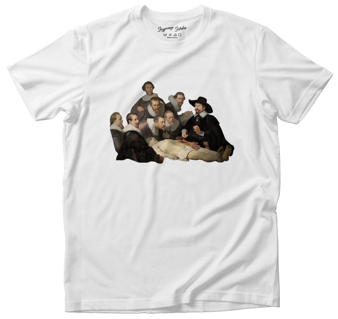 Koszulka ze sztuką Szyjemy Sztukę