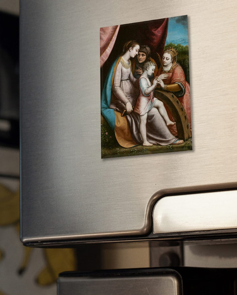 Magnes Mistyczne zaślubiny świętej Katarzyny Sofonisba Anguissola