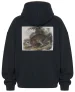 Bluza oversize Common American Wildcat James Audubon