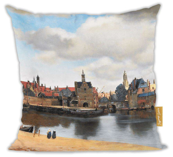 Poduszka Widok Delft Jan Vermeer