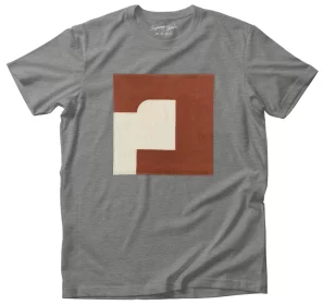 Koszulka z naszywką Kompozycja architektoniczna 4a Władysław Strzemiński