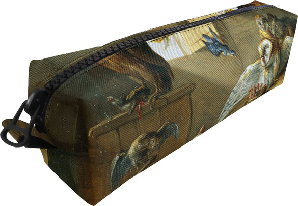 Piórnik Rodzina sów, innych ptaków i kota Jan van Kessel (starszy) 