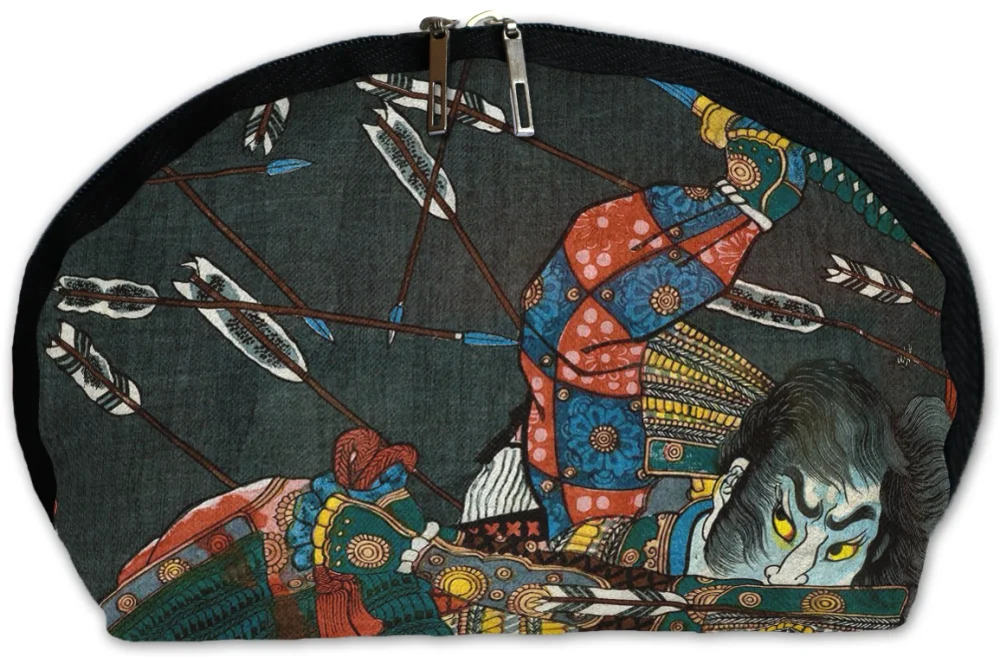 Kosmetyczka Bitwa pod Shijō Nawate Utagawa Kuniyoshi