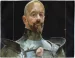 Podkładka na stół Autoportret w zbroi Jacek Malczewski