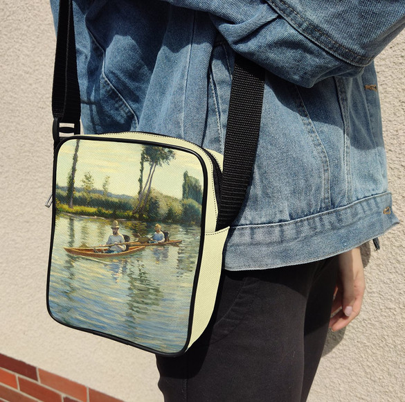 Torba listonoszka Rejs łodzią na rzece Yerres Gustave Caillebotte