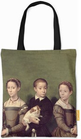 Torba na ramię Troje dzieci z psem Sofonisba Anguissola