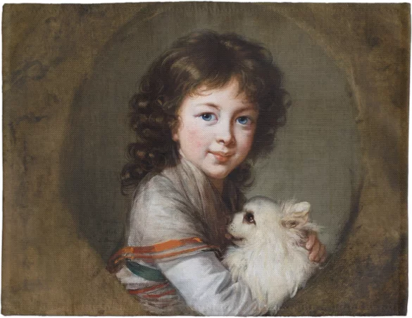 Podkładka na stół Portret Elisabeth Isabella Mniszech Élisabeth Vigée-Lebrun