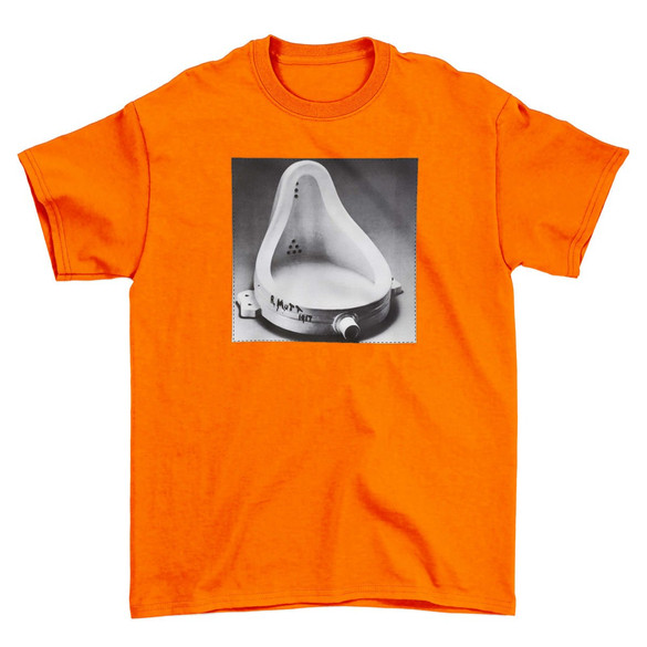 Koszulka z naszywką Fontanna Marcel Duchamp