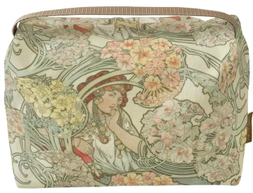 Kosmetyczka kuferek Langage des fleurs (Język kwiatów) Alfons Mucha
