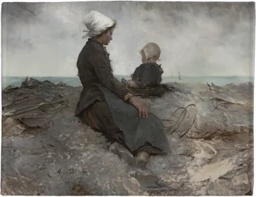 Podkładka na stół Nad morzem Anna Bilińska-Bohdanowiczowa