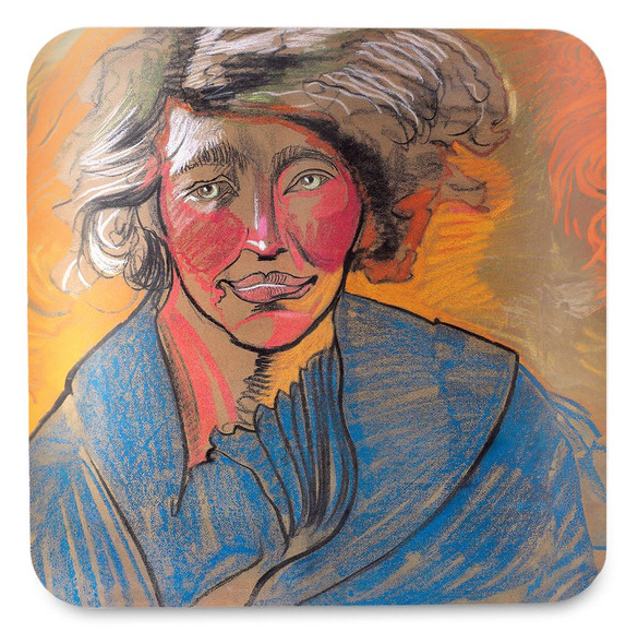 Podkładka pod kubek Portret Marii Witkiewiczówny Witkacy